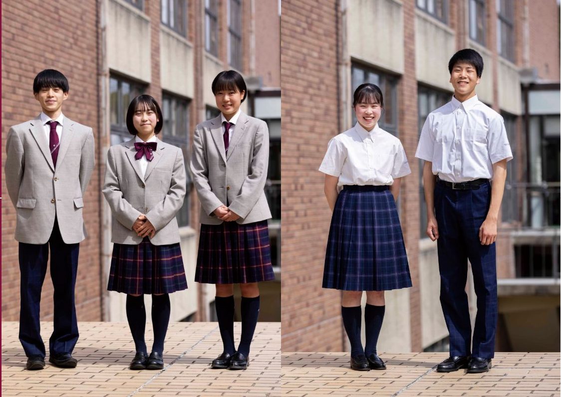 京都橘高校の制服