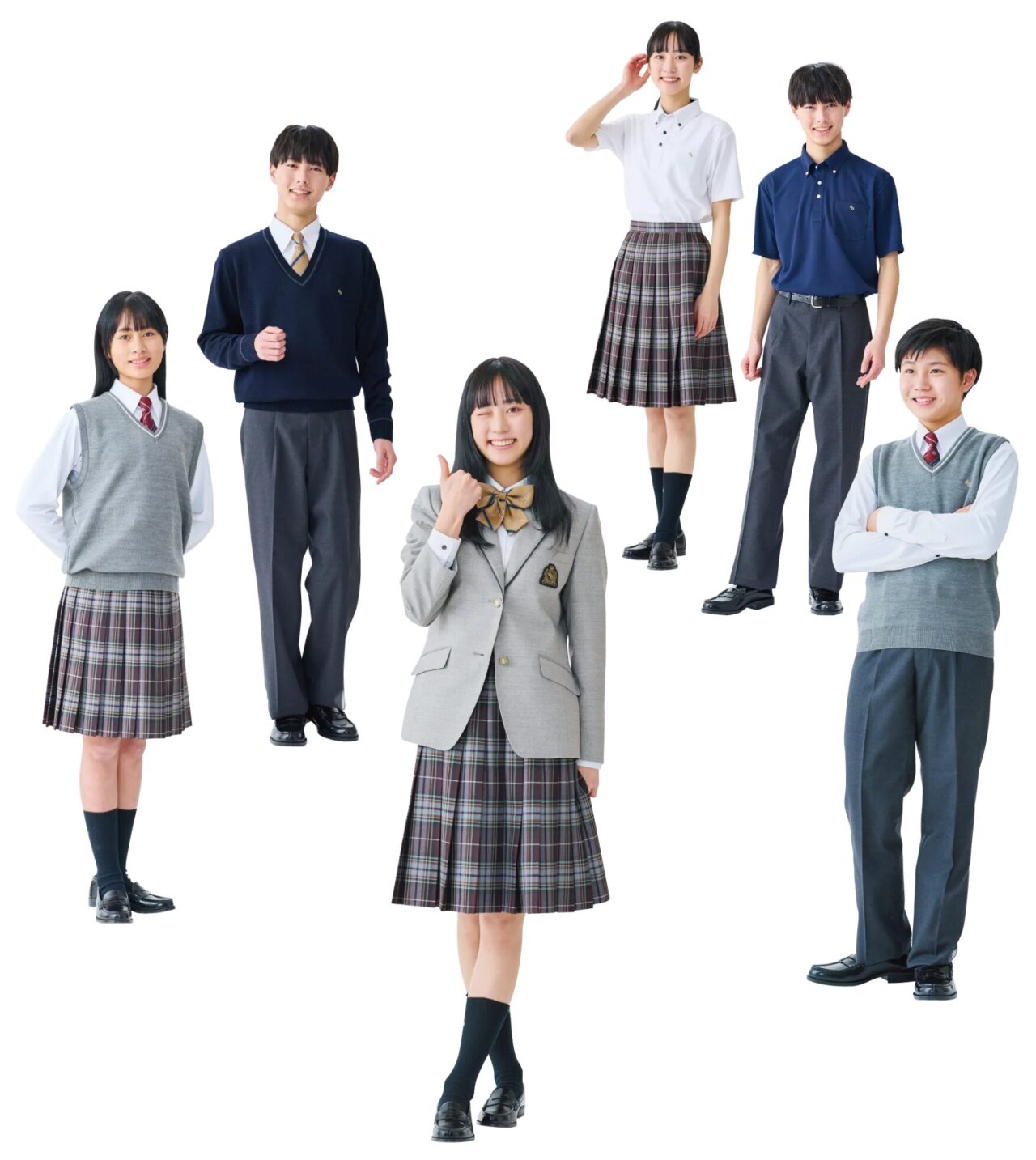 園田学園高校の制服