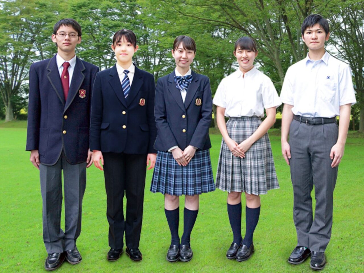 秀明高校の制服